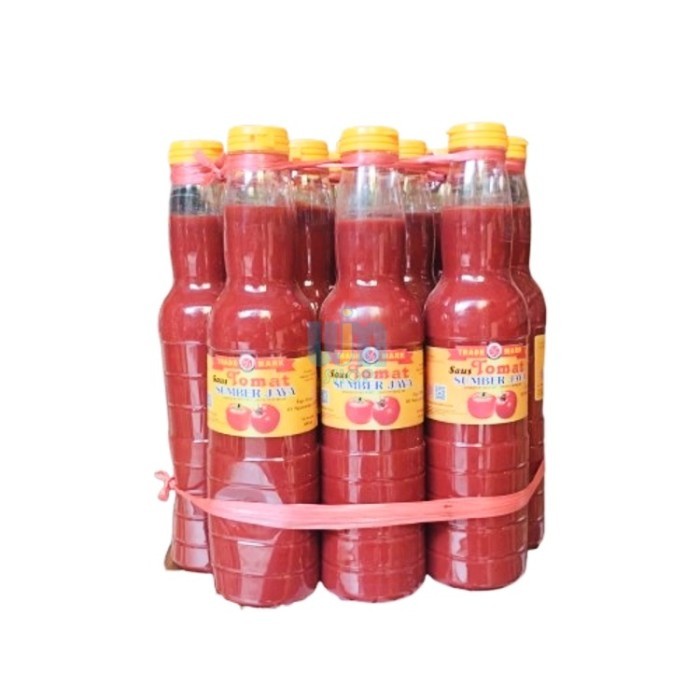

Saos Tomat Sumber Jaya 600 ml x 12 Pcs Saos Khas Makassar