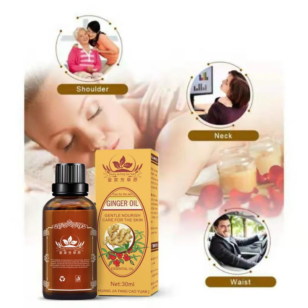 Minyak esensial memijat minyak esensial minyak mentah 30ml