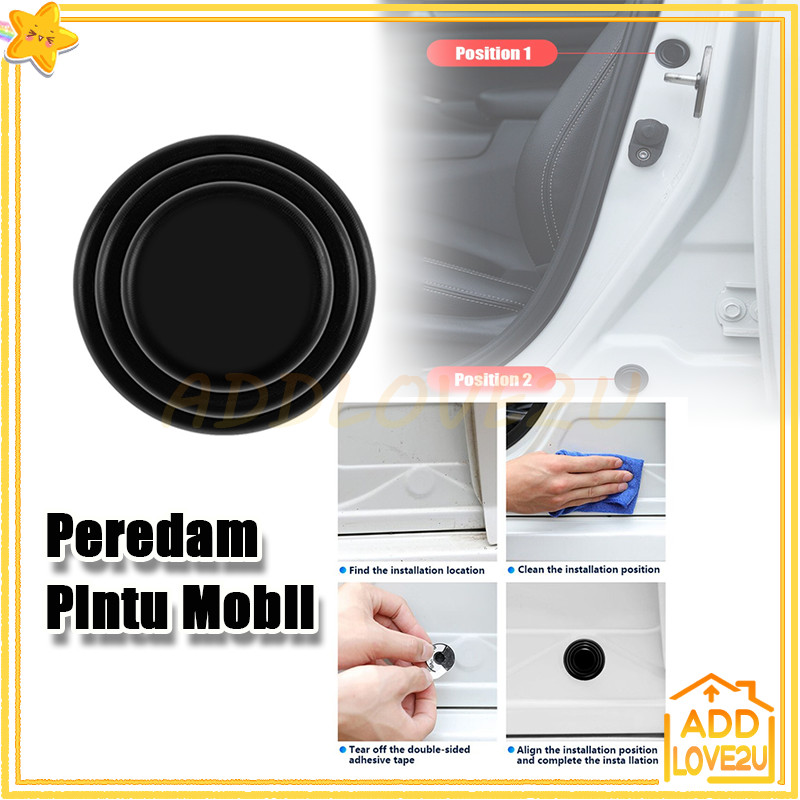 Peredam Pintu Mobil/kedap pintu mobil/Karet Bantalan Pintu Mobil Peredam