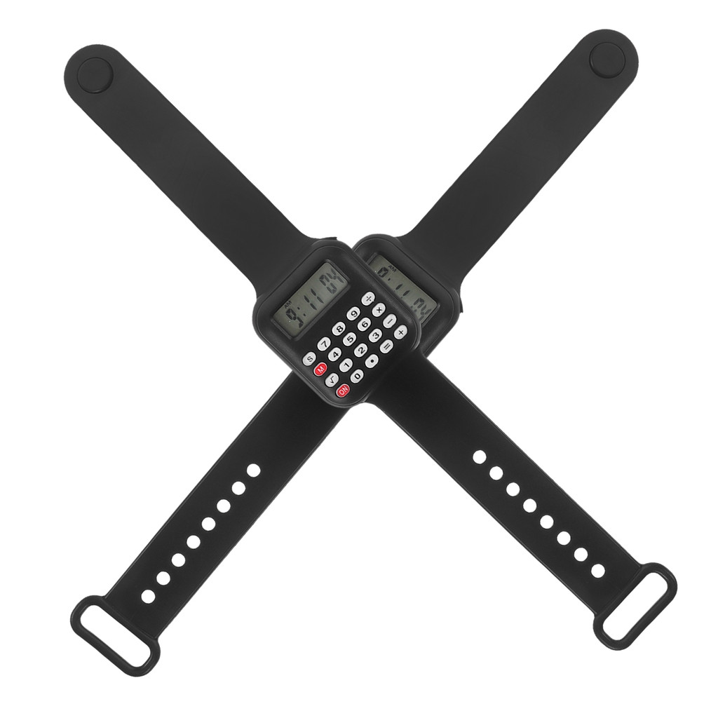 

2 Pcs Calculator Watch Kid for Calculators Small Mini Pvc Child