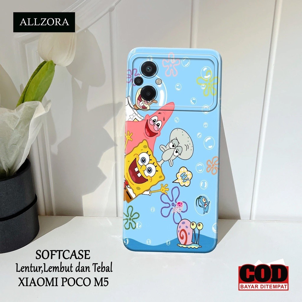Softcase Hp Xiaomi Poco M5 Terbaru - Casing Hp Xiaomi Poco M5 Terbaru - Fashion Case KARTUN - Case X