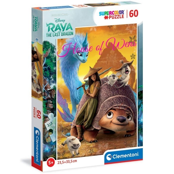 CLEMENTONI DISNEY RAYA AND THE LAST DRAGON PUZZLE 60 PCS 5+