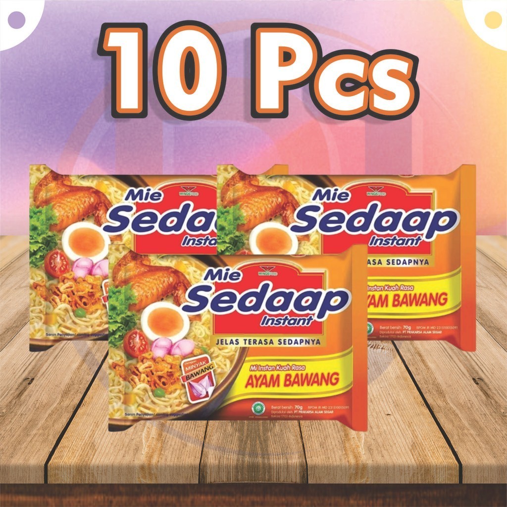 

Mie Sedaap Ayam Bawang 10Pcs