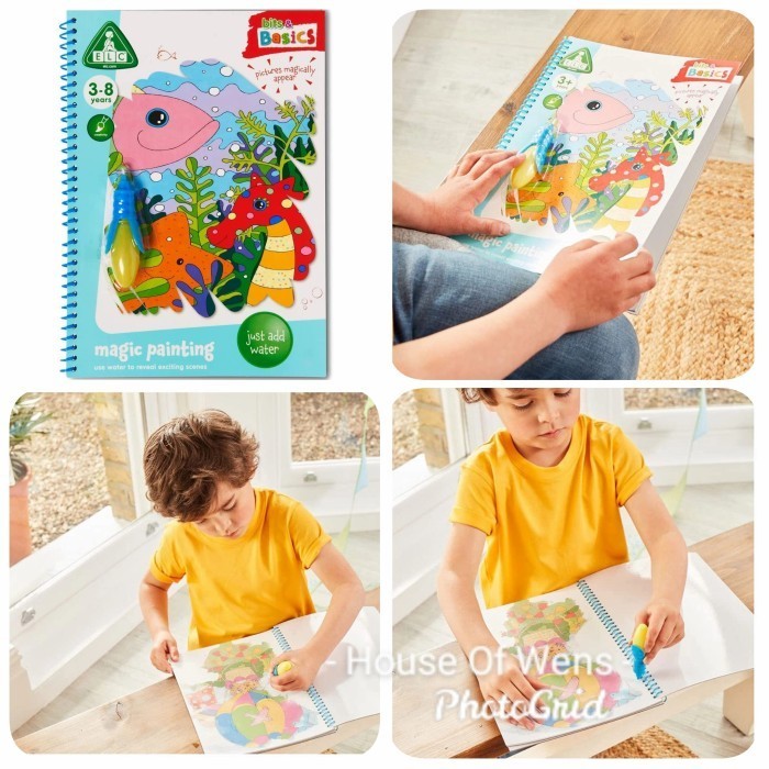

ELC MAGIC PAINTING BOOK ORIGINAL - BUKU EDUKASI ANAK ORIGINAL