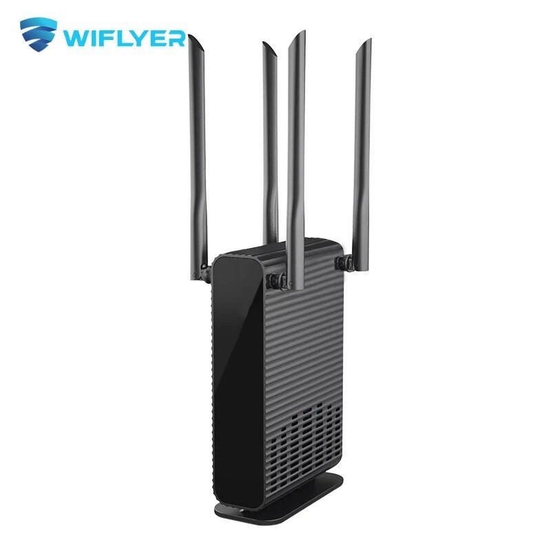 Wiflyer WIFI6 Router 1800Mbps USB3.0 Openwrt DDR3 256MB 3*1000Mbps LAN/WAN MU-MIMO Antenna Wifi 6 In