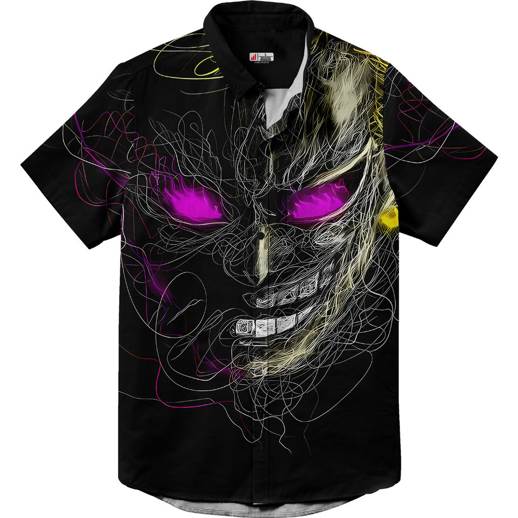 Kemeja CASUAL Scribble Art - Donquixote Doflamingo