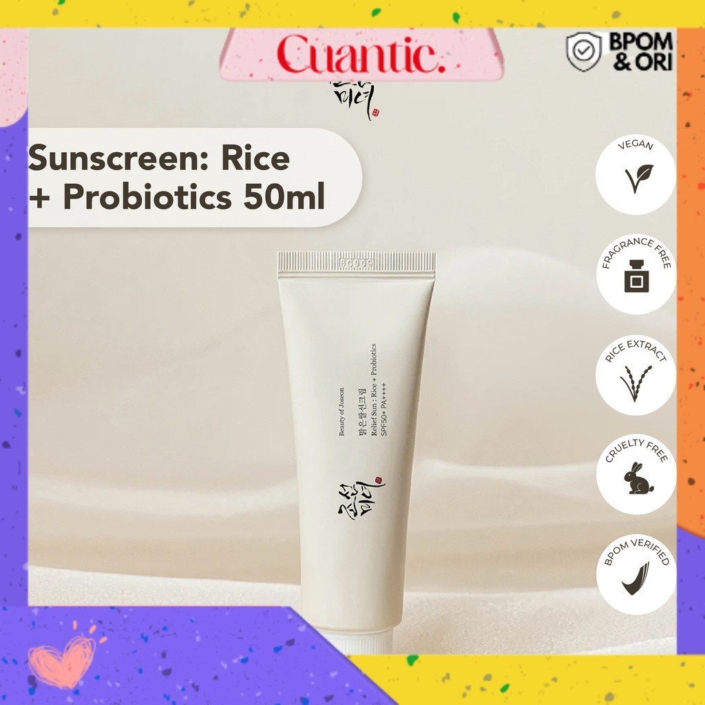 Beauty of Joseon Sunscreen 50ml/ Beauty of Joseon Sun Cream SPF 50+PA++++ 100%ori