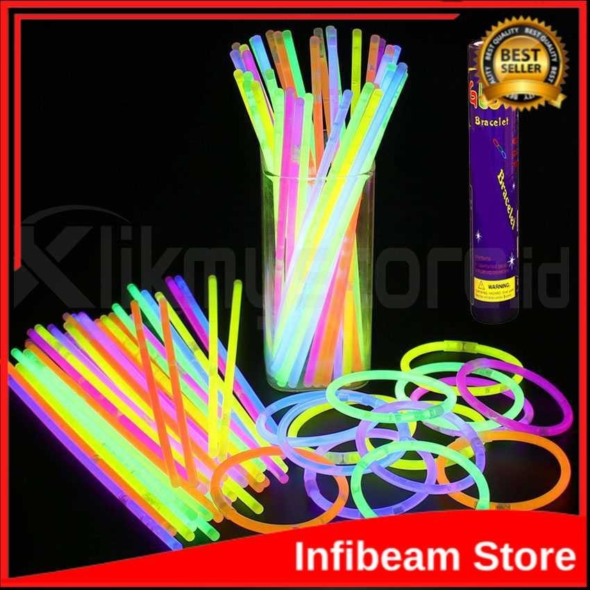 

Glow Stick Fosfor Gelang Nyala Gelap Stik Lampu Konser Pesta Light Toy