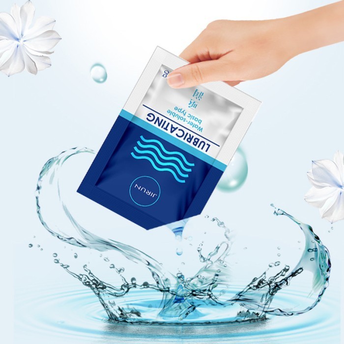 KDM TERMURAH karet import china Pelumas lubricant pria wanita - jirun 8ml produk berkualitas privasi