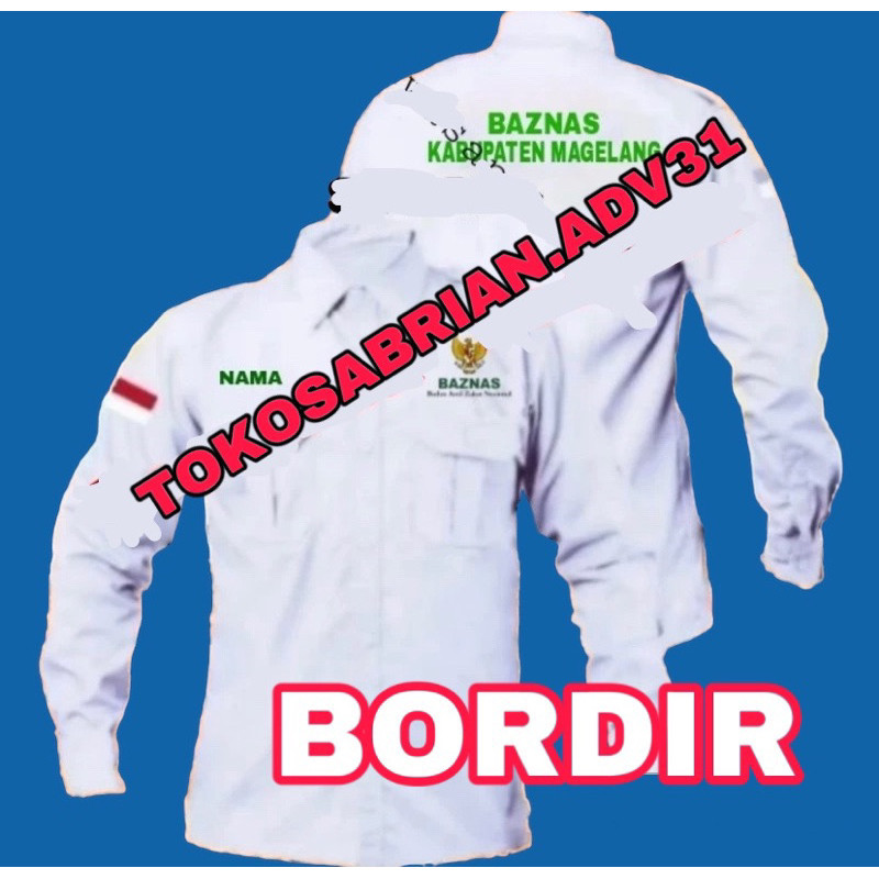 KEMEJA BAZNAS SERAGAM BAZNAS BAJU BAZNAS PDH BAZNAS