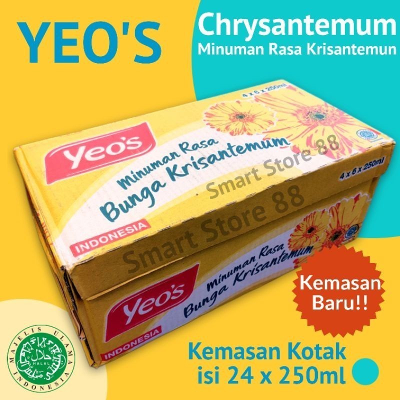 

YEOS CHRYSANTEMUM KOTAK ISI 24 KRISANTEMUM DUS KEMASAN BARU