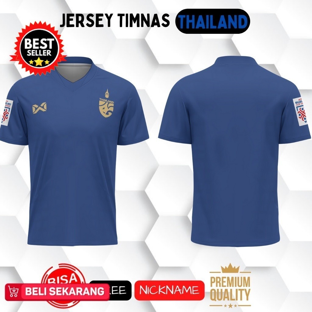 JERSEY TIMNAS THAILAND TERBARU