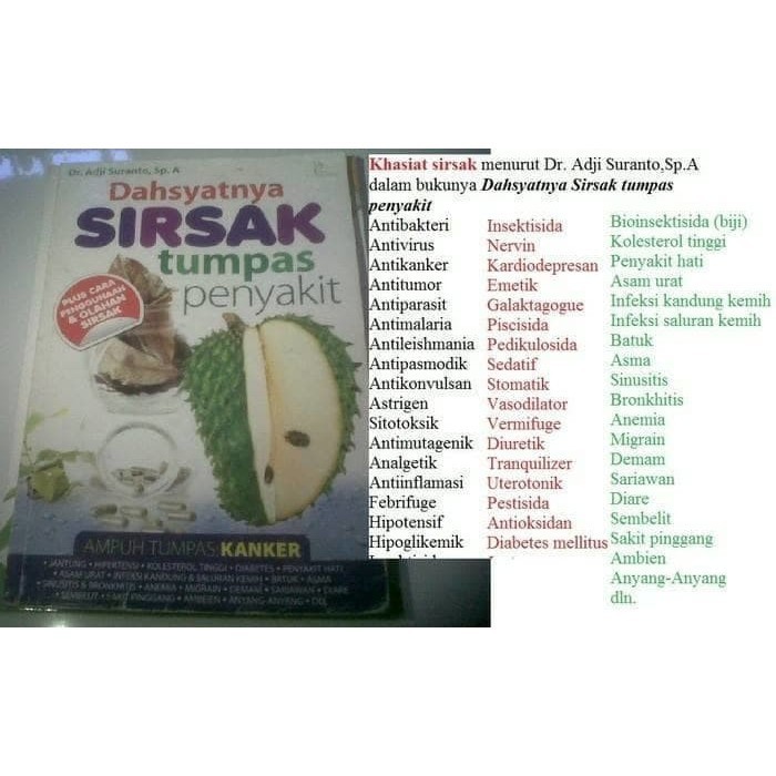 

100Lembar DAUN SIRSAK TUA SEGAR ORGANIC 100%