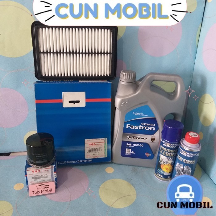 Paket service Oli Fastron 10W-30 Futura injektion Baleno Next G (5) CUN MOBIL
