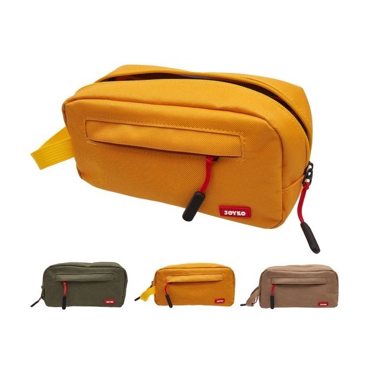 

TEMPAT / KOTAK PENSIL KAIN RESLETING POLOS SIMPLE - JOYKO PC-5015