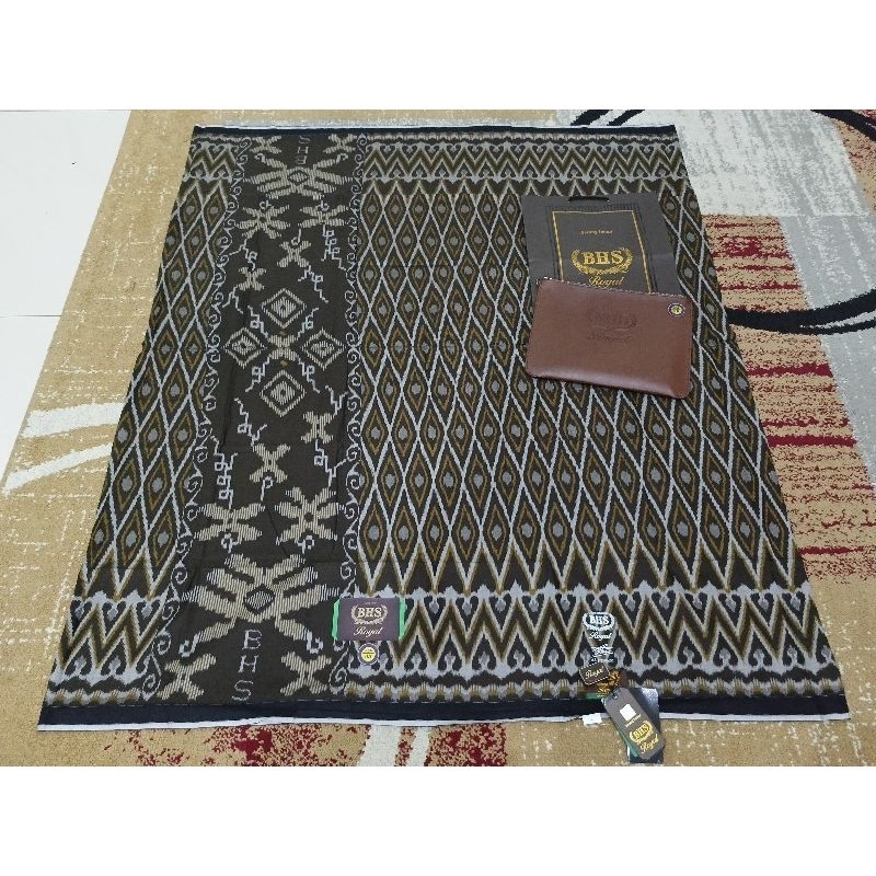 PROMO AWAL BULAN COD Sarung BHS ROYAL GOYOR IBD/IIA Grade Gold dan silver Bahan mesres berkualitas.