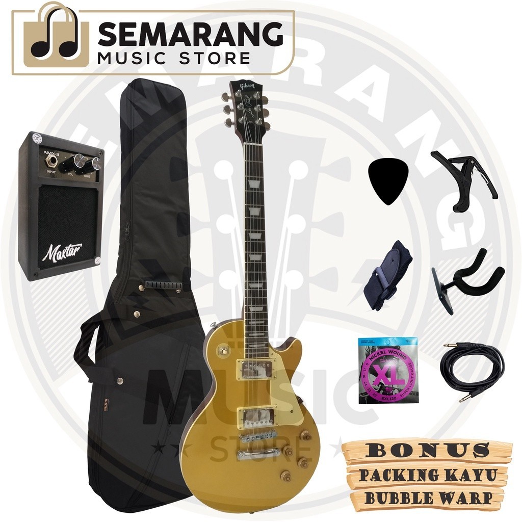 Gitar Elektrik Gibson Les Paul Gold