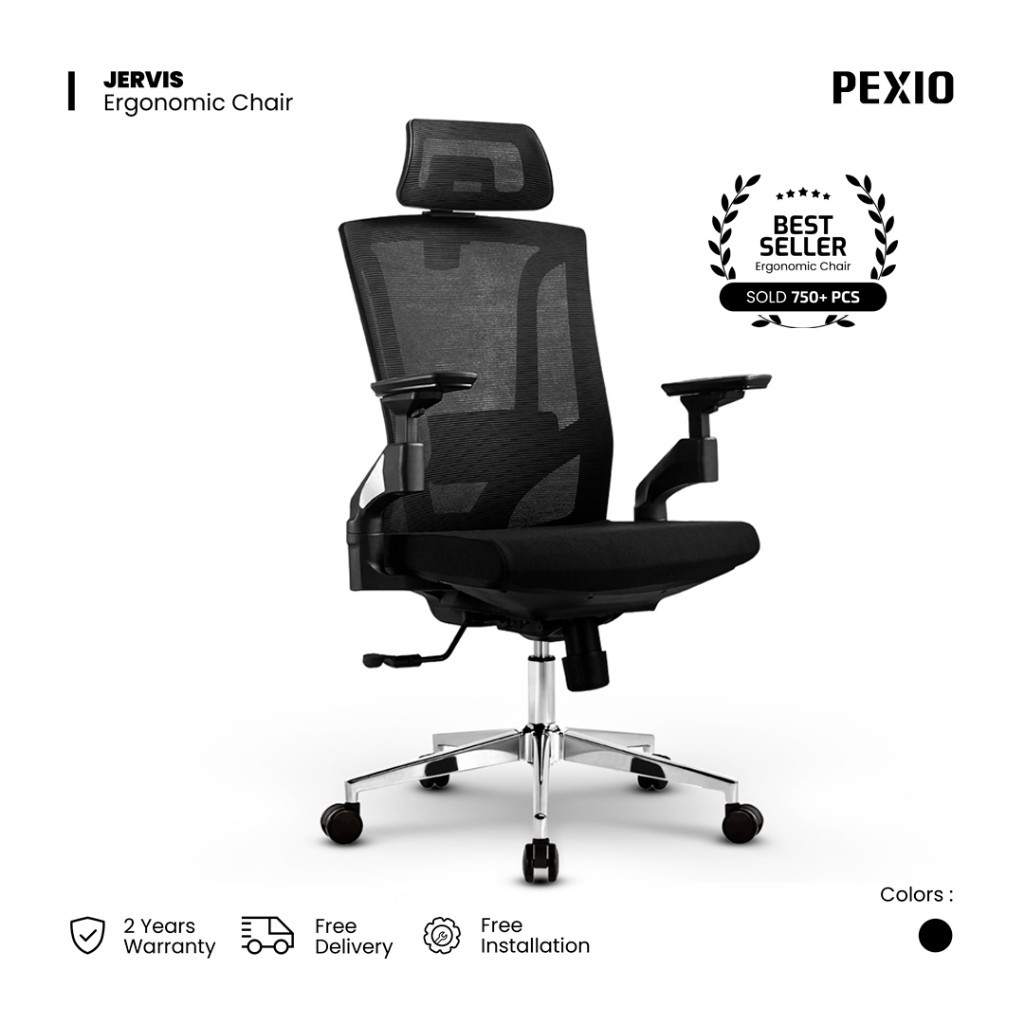 KURSI KANTOR PEXIO | KURSI GAMING PEXIO | JERVIS