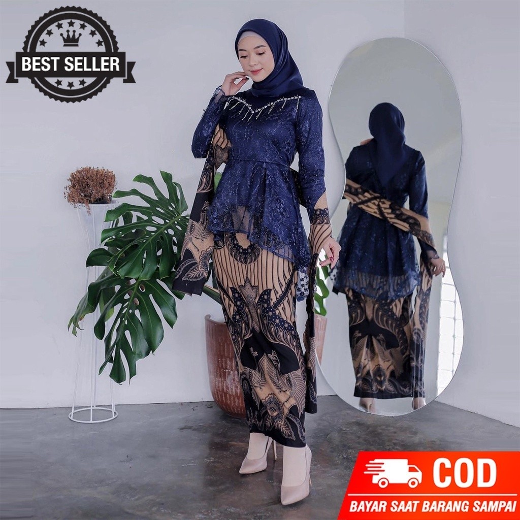 Kebaya modern wisuda tunangan lamaran couple murah remaja seragam seragaman sarimbit allsize kebaya 