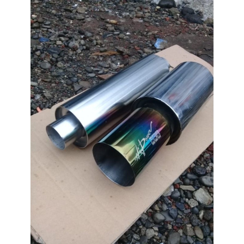 Knalpot Mobil Racing HKS Hi Power + Resonator Knalpot Mobil Civic , Yaris, Altis, Apv, Hrv,Freed,Cit