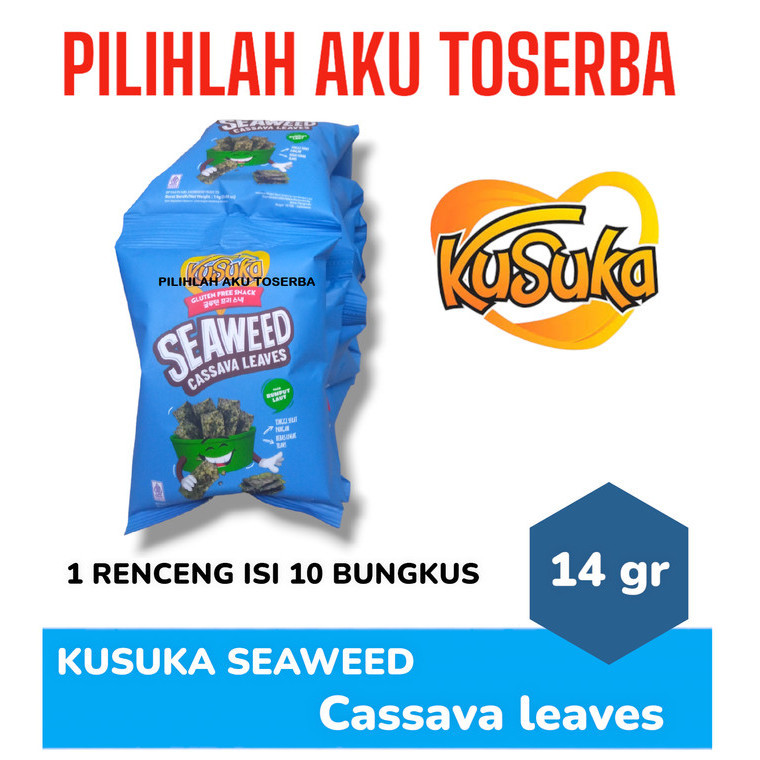 

KUSUKA RUMPUT LAUT / SEAWEED RENCENG - ( HARGA 1 RENCENG )