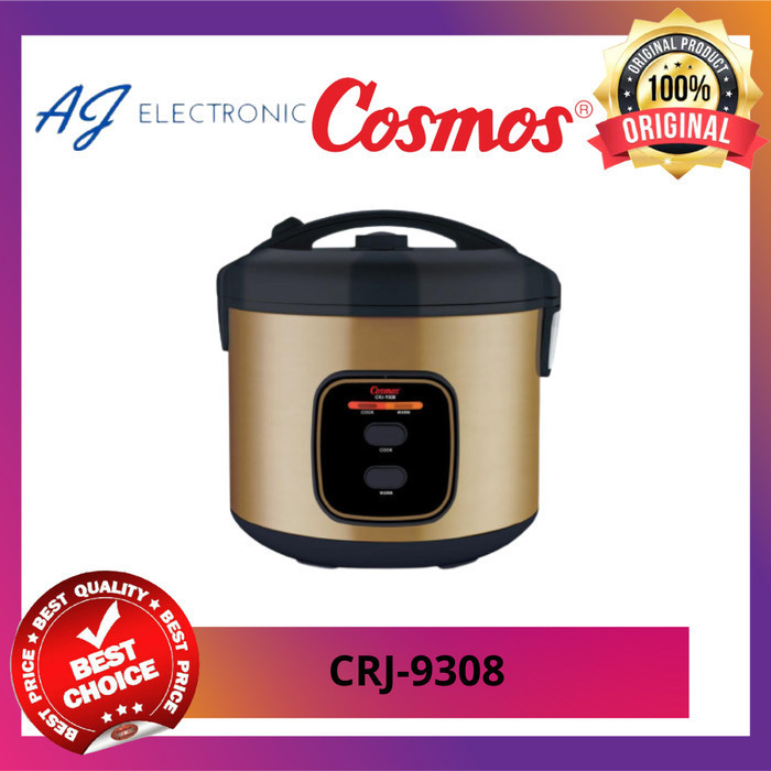 RICE COOKER COSMOS CRJ-9308 / CRJ9308 , MEGICOM COSMOS 2 LITER