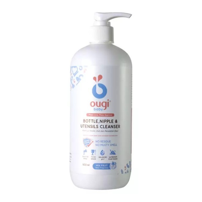 Ougi Bottle Utensils Cleanser 500ml
