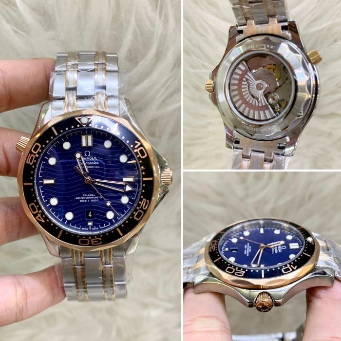 JAM TANGAN PRIA  SEMASTER MEWAH AUTOMATIC JAPAN SUPER GRADE AAA ANTI BADAI  #omega788