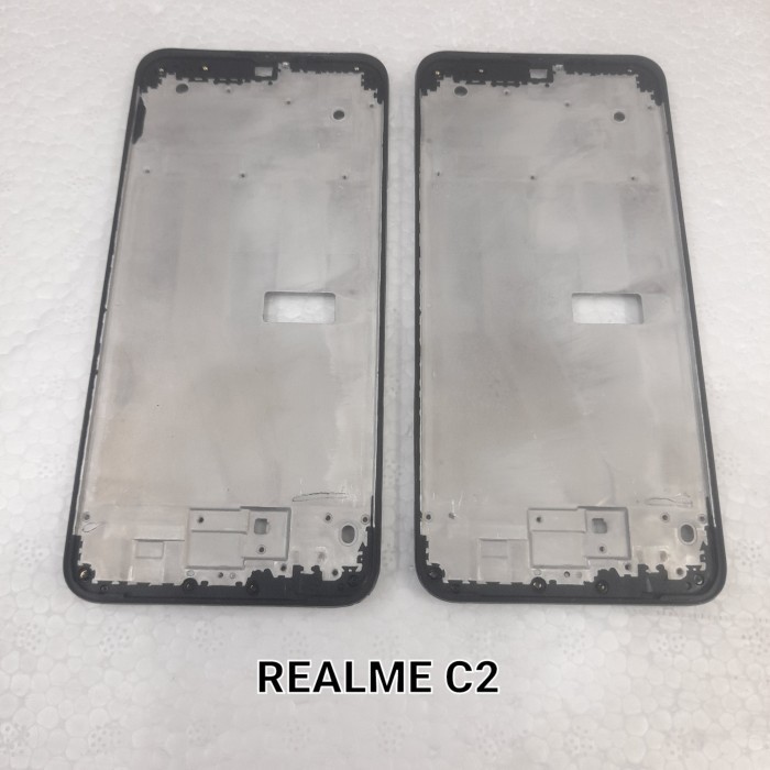 [BERGARANSI] frame lcd tatakan lcd tulang tengah realme c2 original
