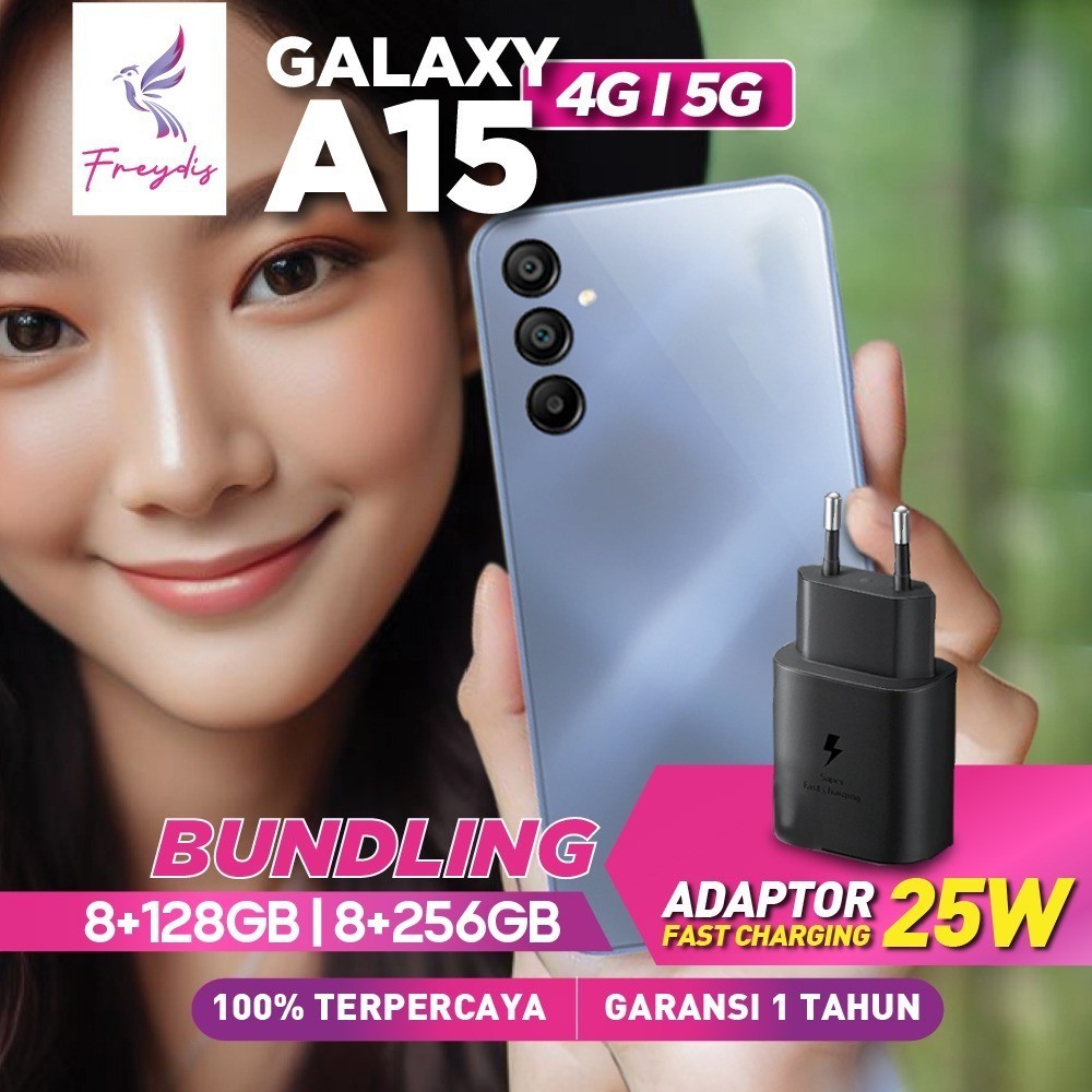 Samsung Galaxy A15 4G 5G 8/128 8/256 RAM 8 ROM 128 256 GB 8GB 128GB 256GB HP Smartphone Android
