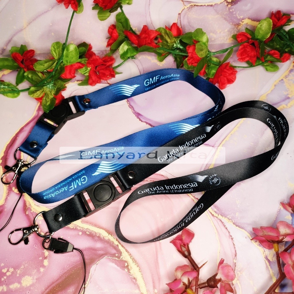 

Tali Lanyard Name Tag motif Garuda Indonesia HANDPHONE