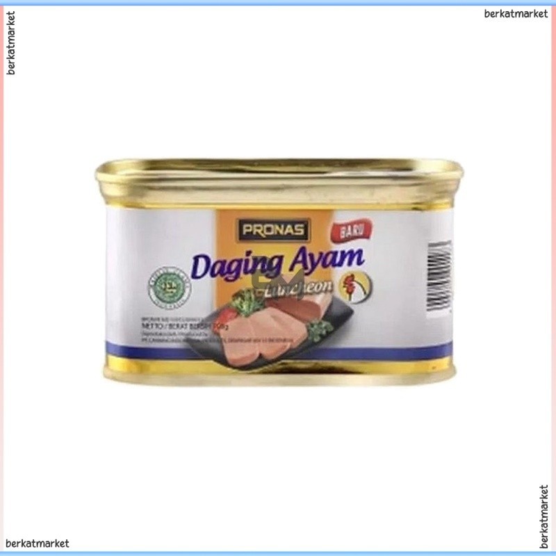 

CANNED FOOD PRONAS LUNCHEON 198G KORNET DAGING SAPI AYAM