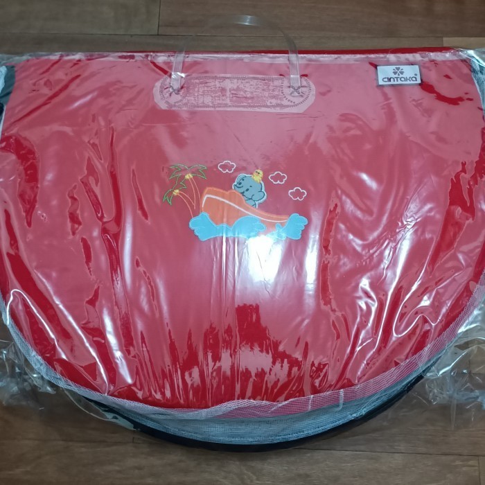 Kasur Bayi Busa Lipat Oval + Kelambu Cintaka CTK 1403 - Merah