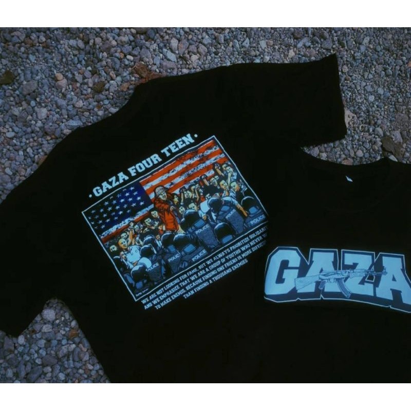 T-SHIRT GAZA FOUR TEEN