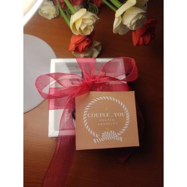 Kalung love gambar kucing couple pasangan kado spesial