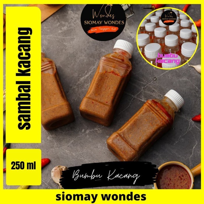 

[Best Promo]- sukron_86 Sambal Sambel Saus Kacang Bumbu Siomay Somay Dimsum Wondes 250 ml