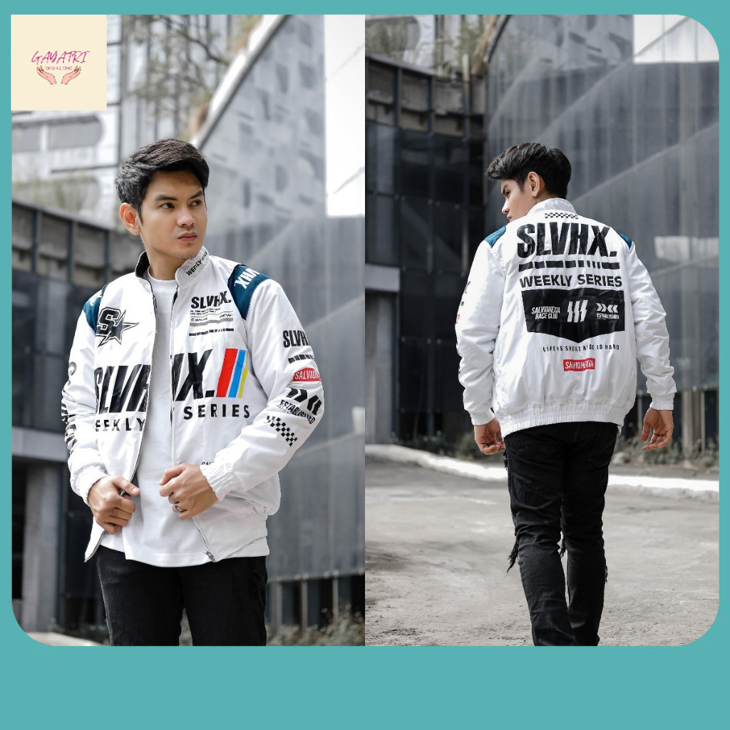 Jaket Terkini / Jaket Pria - Nascar Jacket Vintage Racing Original Salvio Hexia - Jaket Racing - Jak