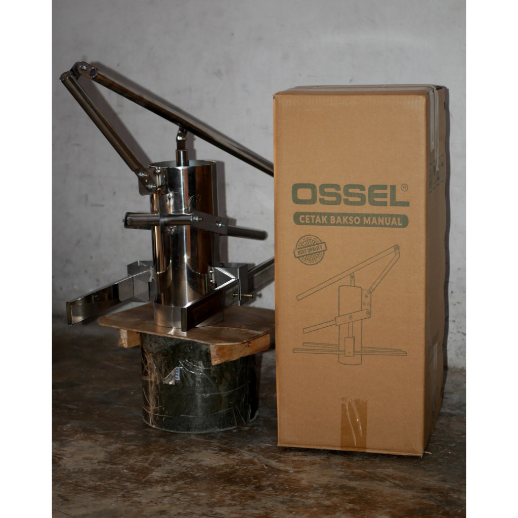 Ossel Promo Alat Cetak Bakso Manual Cetak Cilok Manual Cetak Pentol Manual 10 Lubang Ossel