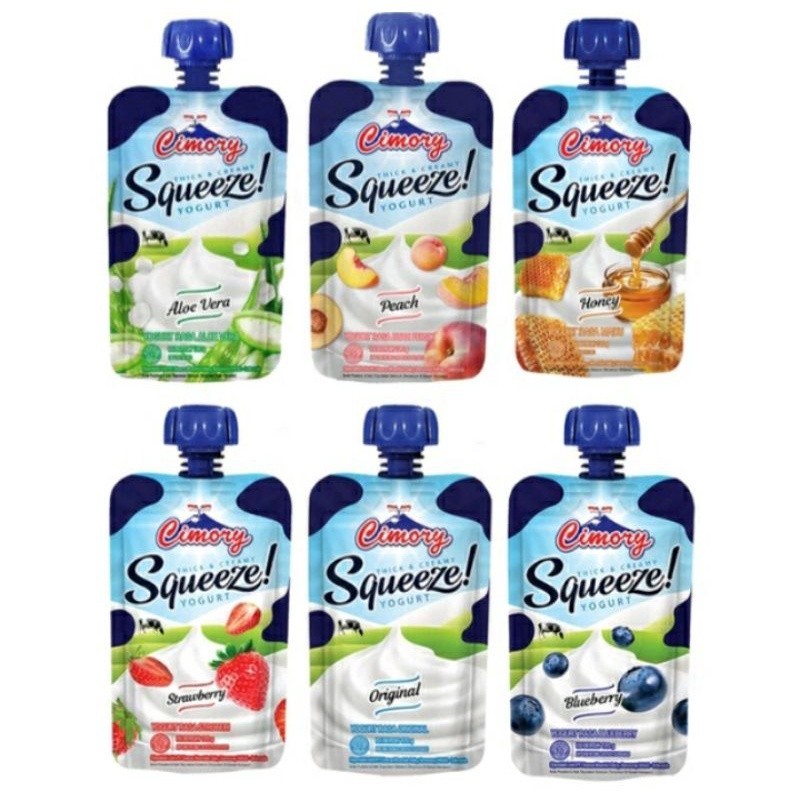 

Cimory Yogurt Squeeze Pouch 120ml