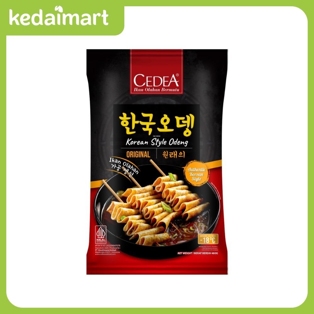 

Cedea Korean Odeng Original 480 Gram