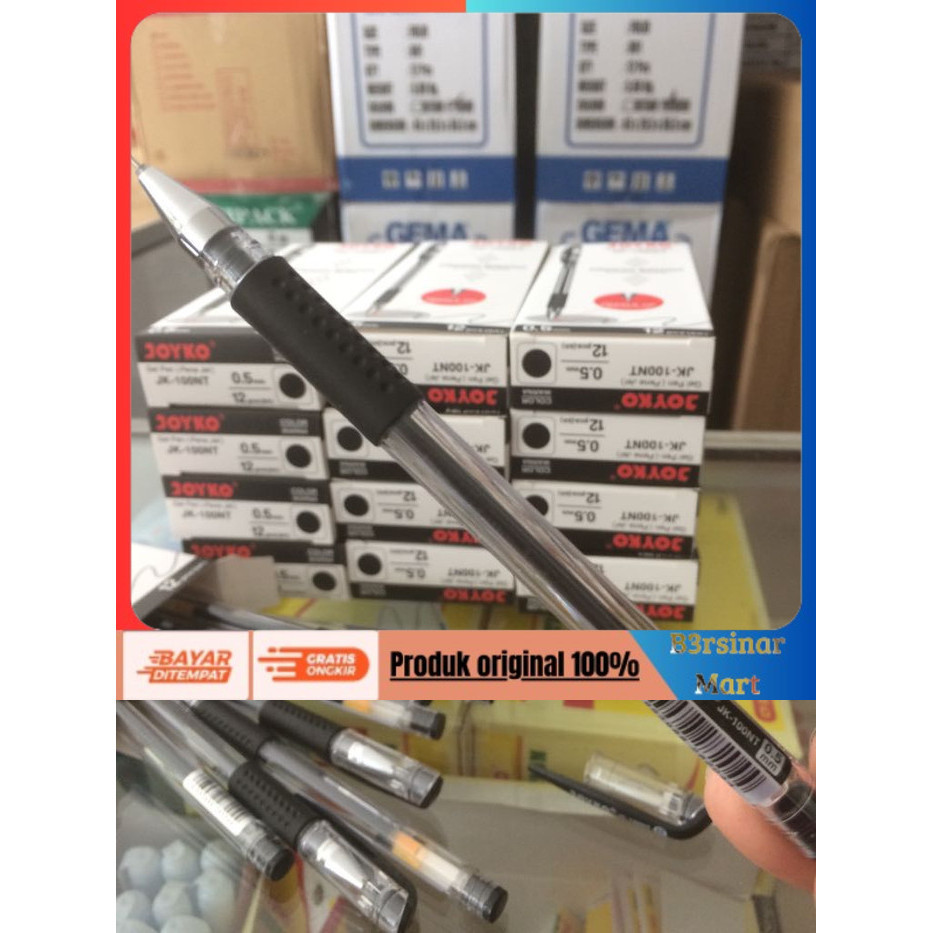 

[[KUALITAS TERBAIK]] Pen Gel/Pena JOYKO/Pulpen Gel/Bolpen JOYKO JK100NT/Ballpoint JK100NT COD