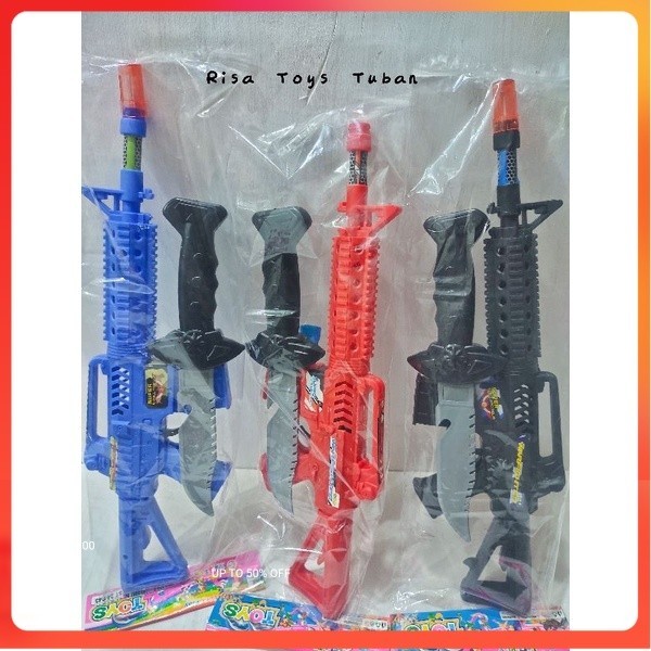 RT TOYS - MAINAN TEMBAK KRETEK KRETEK DAN PEDANG