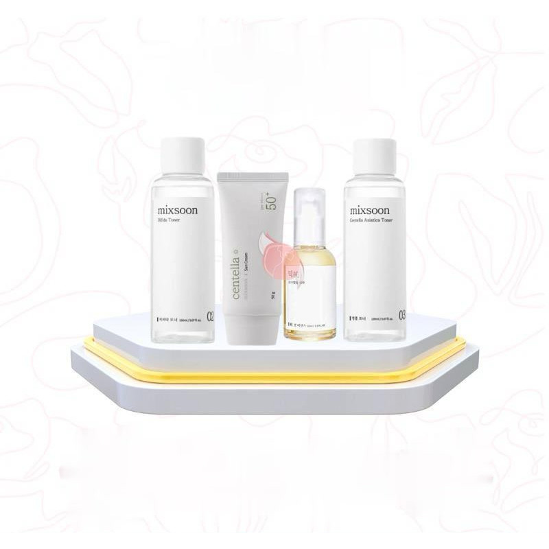 MIXSOON SERIES - TONER - BLACKHEAD SERUM - SUN CREAM MIXSOON