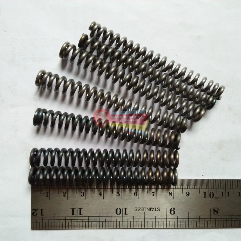 Per Spring pegas Tekan 2 mm Baja Panjang 80 mm