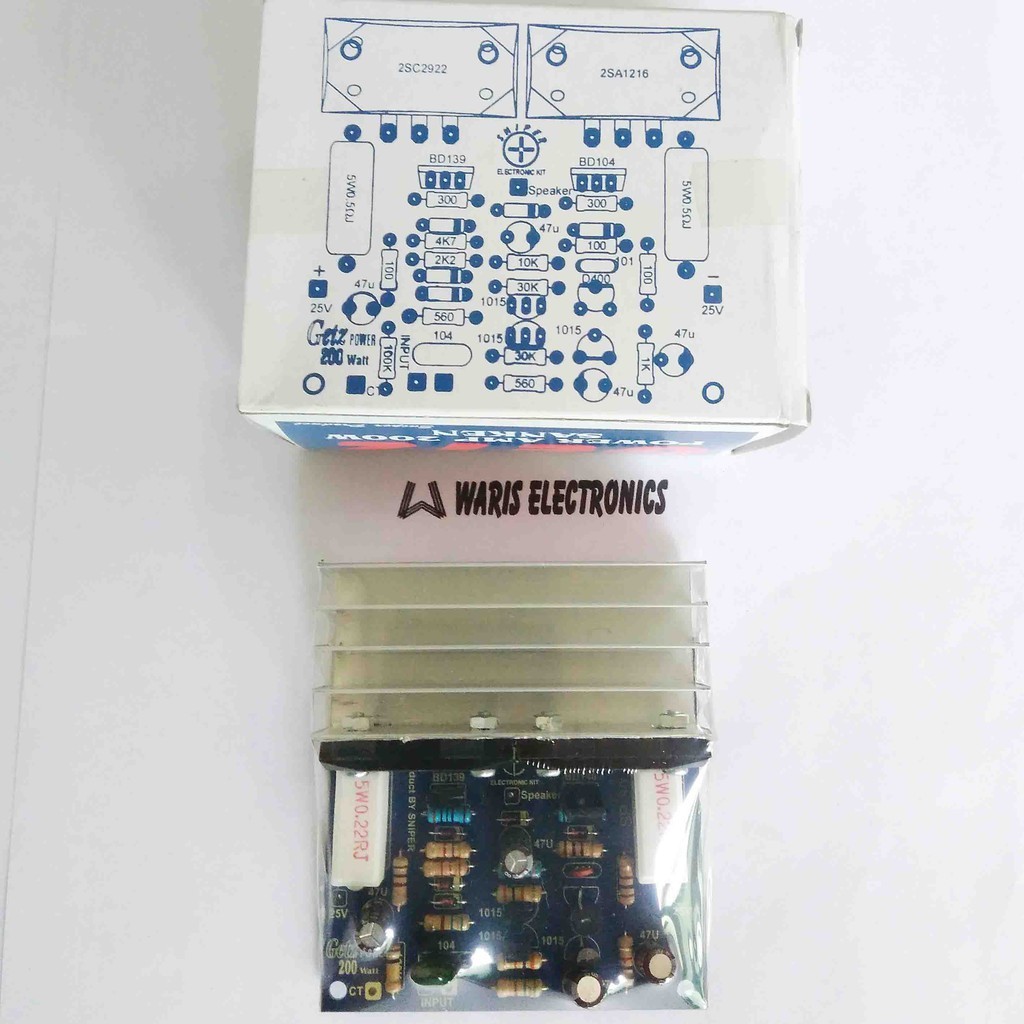 TERSEDIA Power Amplifier Sanken 200W Mono Getz 200 Watt **