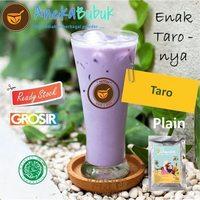 

Ready Bubuk Minuman 7 Powder rasa Taro - Plain 1kg