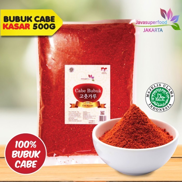 

Terbaru[Promo] Bubuk Cabe Kasar Korea 500g JAVA SUPER FOOD/Chili Powder Korea 500g