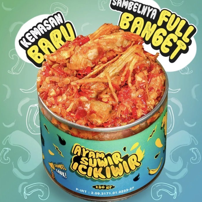 Terbaru[Promo] Eat Sambel - Sambel Ayam Suwir Icikiwir