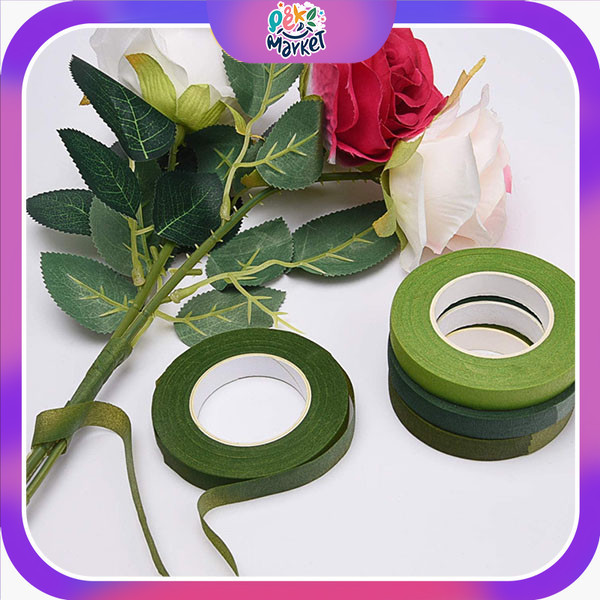 1PCs / 30yard FLORAL TAPE SELOTIP BUNGA  SOLASI DAUN BUNGA Floral Flower Tape