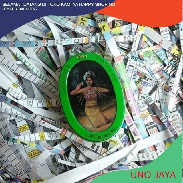 (UNO)Happy lavender pomade green hijau kaleng rita tokyo night vycaris lavender